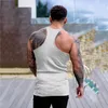 Herren Tanktops Sommer atmungsaktiv gestrickt schnelle trockene Weste lässige Mode Streifendruck T -Shirt Fitnessstudio Bodybuilding ärmellose schlanker Fit 230717