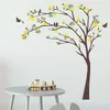 Naklejki ścienne Nordic Proste styl drzewo do salonu sypialnia dekoracje pokoju dziecięce