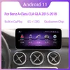 6G RAM 128 ROM 10 25 QUALCOMM Android 11 CAR RADIO GPS Navigation Bluetooth WIFI شاشة BENZ A CLA GLA CLASS 2227O