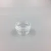 1 ml Kunststoff Klar Leeres Glas 1 G Kosmetik Mini Topf Acryl Make-up Lidschatten Lippenbalsam Nail Art Stück Behälter Flasche Reise Probengröße Qjvhp
