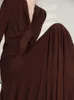 Robes décontractées basiques IEQJ robe plissée haut de gamme pour femmes taille froncée longue soirée de luxe élégante femme vêtements 2023 printemps 3WQ3685 230718