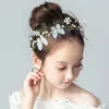 Haarspeldjes Bruidshoofdbanden Bruiloft Accessoires Vrouwen Hoofddeksel Verlovingssieraden Vlindervorm Haarbanden Romantische Hairwear Su111