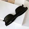 Gafas de sol ahumadas amarillas y negras para mujeres y hombres, Gafas de sol de diseñador, Gafas de sol Occhiali da sole, Gafas de protección UV400