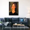 Naken målning canvas konst handgjorda amedeo modigliani av burgundian kvinna olje konstverk modern heminredning