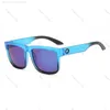 espions lunettes de soleil hommes designer Outdoor Fashion couleur film Lunettes de soleil réfléchissantes grand cadre Sports de plein air lunettes lunettes en gros 2WEMV