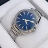 Mężczyźni Watch Aqua Terra 150m Blue Dial 231.10 MIYOTA Automatyczne męskie zegarek Sapphire Precision Steel Gorseal Państwo grzbietowe