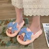 497 Casual Outside Non-slip Beach Summer Thick Sole Womens Shoes Bowknot Slippers for Women Zapatos De Mujer 230 90