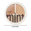 Corretivo Sweet Mint Paleta de 3 Cores Base de Creme Cobertura Total Manchas de Acne Olheiras Maquiagem Base Cosmética 230617
