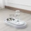 Voerbak voor honden Andere dierbenodigdheden Automatische voerbak voor hondenvoer voor met standaard Roestvrijstalen voedselcontainer Kattenwaterbak accesorios Huisdierenbenodigdheden producten x0