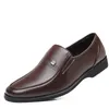 Men's de alta calidad otoño 498 Vestido de gran tamaño de cuero Zapatos de oxford negros para hombres Zapatos de Hombre 2 27 7