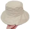 Venta al por mayor Hombres Mujeres sombrero de ala ancha de moda elástico Popularidad Ce gorras diseñador Cubo Sombrero Celebrity desgaste sombrero anti UV proteger del sol