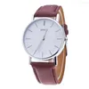 Wristwatches Women's Quartz Watch Stainless Steel And Leather Watchband Fashion Luxury Men Women Business Watches Paired With Formal Or