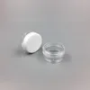 1ML/1G Plastic Empty Jar Cosmetic Sample Clear Pot Acrylic Make-up Eyeshadow Lip Balm Nail Art Piece Container Glitter Bottle Travel Nsmrh