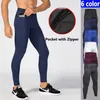Nowe sporne spodnie z kieszeni na zamek dla mężczyzn Szybkie suche męskie spodni jogging gym gym fitness trening Odzież Sport Sport226R