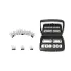 Ложные ресники 1Set Магнитная натуральная ручная работа с 23 магнитами Mink Full Strip Lash Pitezers Kit