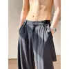 Abiti da uomo Pantaloni larghi neri Pantaloni da uomo Moda sociale Abito da uomo Coreano Pantaloni larghi larghi a gamba larga M-2XL