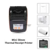 Printers PT210 58mm Thermal Receipt Printers USB Bluetooth Compatible Interface Wireless Connect With Phone Free Application Mini Printer x0717