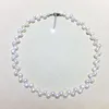 Ketten 6-7mm Echte Süßwasser Natürliche Perle Halskette Schmuck Schöne Party Hochzeit Geschenk 10 teile/los