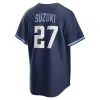 Personnalisé Chicago 7 Dansby Swanson Jersey 24 Cody Bellinger Seiya Suzuki Andrelton Simmons Nick Madrigal Marcus Stroman Willson Ian Happ