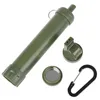 1pc draagbare waterzuiveraars, campingwaterfilter, draagbare outdoor-overlevingsapparatuur