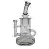 Bong Hookahs Dab Rig Glass recycling machine Smoking flower hose Living seed joint size 14.4mm thick base