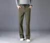 الجينز للرجال Green Mens Slim Boot Cut Flared Y2K مع جيوب الظهر الكلاسيكية تمتد الرسم