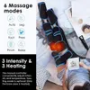 Leg Massagers Rechargeable Muscle Relaxer 6 modes Air Compression Recovery Boot Lymph Release Relieve Foot Fatigue Heating Massager 230718