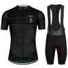 Wielertrui Sets Mannen Zomer AntiUv Set Ademend Racing Sport Mtb Fiets Kleding Pak 230717