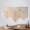 Tapestries Boho Style Large Wall Hanging Tapestry DecorationHand Weaving Curtain Wedding Living Room Background For Home Decor