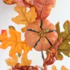 Kwiaty dekoracyjne Rattan Wiszące Halloween Berry Dekoracja Dekoracja Święta Dziękczynienia