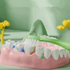 Orc ornitorrinco bebê escova de dentes infantil língua casaco limpo pele macia animal dos desenhos animados bebê prática aprendizagem escova de dentes