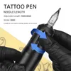 Conjunto de máquinas de tatuagem rotativas Shader Liner Cartuchos de tatuagem sortidos Agulhas Motor Gun Kits Fonte de alimentação Maquiagem permanente