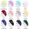 Headwear Hair Accessories 12 Pack Boho Wide Headband with Button Elastic Turban Band Yoga Head Wraps for Women and Girls 230718