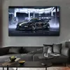 Cyberpunk Porsche Comics Cool Car Canvas Måla superbilar Affischer Väggkonsttryck Bilder för vardagsrum Boy's Room Home Decor W06