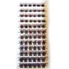 Faux Cils Mix Couleur Russe Volume Faisceau Cils Segments Cils Naturels DIY Cluster Cils Segment Cils Taille Mixte Rainbow Eyelash J230717