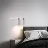 Lampa ścienna proste czytanie zagłówek mody sypialnia światło energii oszczędności szafa sufit żyrandol wystrój domu nowoczesne bezprzewodowe