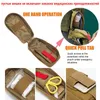 Outdoor Bags Tactical Molle EDC Pouch EMT Emergency Bandage Tourniquet Scissors IFAK First Aid Kit Survival Bag Military Pack 230717