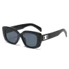 Óculos de sol de grife pretos pequenos estilo quente para senhoras estilo europeu óculos de festa de moda para meninas ao ar livre óculos de sol polarizados masculinos