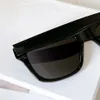 Gafas de sol ahumadas amarillas y negras para mujeres y hombres, Gafas de sol de diseñador, Gafas de sol Occhiali da sole, Gafas de protección UV400