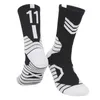 Chaussettes de sport Chaussettes de basket-ball pour hommes NonSilp Number Chaussettes de sport professionnelles Chaussettes de sport épaissies au genou Chaussettes baloncesto match enfant 230717