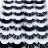 False Eyelashes NEW Mixed Messy Long Soft 14 Pairs 25 mm Mink Eyelashes Fluffy Lashes Dramatic False Eyelashes Makeup 3D Mink Lashes Maquillaje J230717