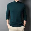 Męska marka swetra merino wełna turtleeck SWEATK MEN Odzież Odzież jesienna zima czysty kolor Slim Grube kaszmirowe pullover Z3016