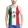 الولايات المتحدة من المكسيك اسم فريق الشعار MX TANK TOPS MEX الصيد السفر الأمة الأمة الأمة المكسيكية الملابس صور الملابس