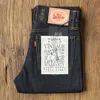 Herrenjeans Red Tornado Slim Fit 16oz Selvage Denim Hose Blau Oash 230718