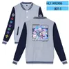 Men's Hoodies Honkai Star Rail 2D Baseball Jacket Capless Sweatshirt Women/Men