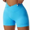 Kvinnors shorts fitness shorts hög midja kvinnlig snäv sömlös sommar gym shorts scrunch rumpa yoga shorts träning kläder för kvinnor 230717