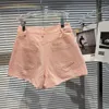 Pantaloncini da donna Pink Cargo 2023 Summer Pocket Stitching Street Gonna ampia