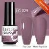 7 ML gelée ambre Gel vernis à ongles Art des ongles fleur foncé motif léopard Gel pour les ongles Semi Permanent UV Gel vernis vernis