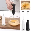 Milk Frother Handheld Mixer Electric Coffee Foamer Egg Jajka Mini przenośne mieszanki domowe dojechowe narzędzie