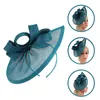 Bandane Cappello di ferro Clip da donna Accessori per capelli Decorazioni per feste Eleganti cappelli da tè Copricapo retrò Fascinator Ornamento Tiara da sposa